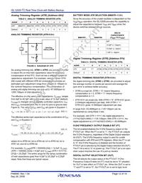 ISL12008IB8Z-T Datasheet Page 12