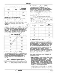 ISL12021CVZ Datasheet Page 16