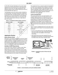 ISL12021CVZ Datasheet Page 21