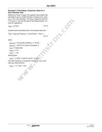 ISL12021CVZ Datasheet Page 23