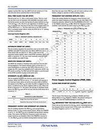 ISL12022MAIBZ-T Datasheet Page 17