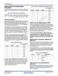 ISL12022MIBZR5421 Datasheet Page 18