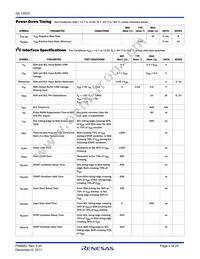 ISL12023IVZ-T Datasheet Page 4