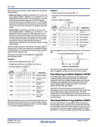 ISL12023IVZ-T Datasheet Page 19