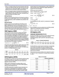 ISL12023IVZ-T Datasheet Page 21