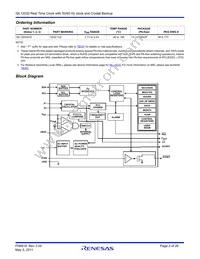 ISL12032IVZ Datasheet Page 2