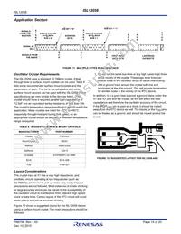 ISL12058IRUZ-T Datasheet Page 15