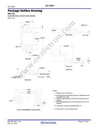 ISL12058IRUZ-T Datasheet Page 17