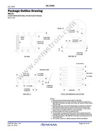 ISL12058IRUZ-T Datasheet Page 20