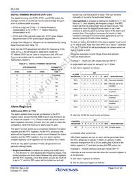 ISL1209IU10-TK Datasheet Page 16
