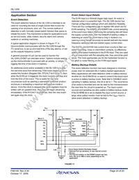 ISL1209IU10-TK Datasheet Page 20