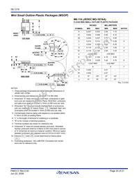 ISL1218IUZ-T Datasheet Page 20