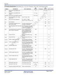 ISL1219IUZ-T Datasheet Page 4