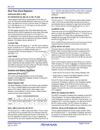 ISL1219IUZ-T Datasheet Page 13