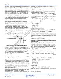 ISL1219IUZ-T Datasheet Page 23