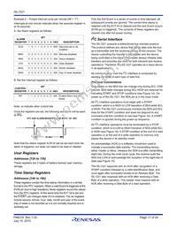 ISL1221IUZ Datasheet Page 17