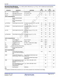 ISL1591IRTZ-T7 Datasheet Page 5