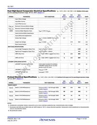 ISL1801IVZ-T Datasheet Page 11