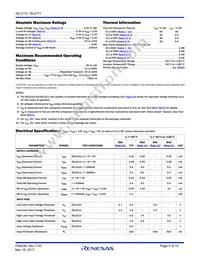 ISL2110AR4Z Datasheet Page 5