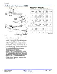 ISL21400IU8Z-TK Datasheet Page 17