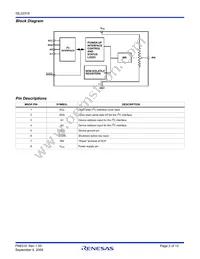 ISL22319UFU8Z-TK Datasheet Page 2