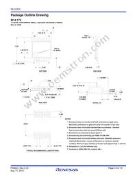 ISL22323WFR16Z-TK Datasheet Page 19