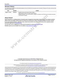 ISL22343WFV20Z-TK Datasheet Page 17