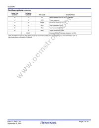 ISL22346WMVEP-TK Datasheet Page 3