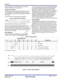 ISL22444TFR20Z-TK Datasheet Page 13