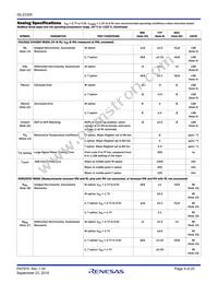 ISL23325UFVZ Datasheet Page 5