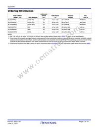ISL23345UFRZ-T7A Datasheet Page 3