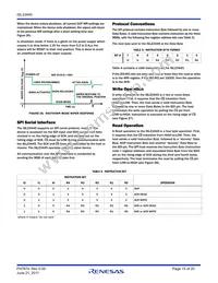 ISL23445WFRZ Datasheet Page 15