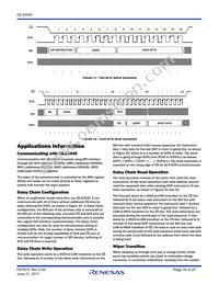 ISL23445WFRZ Datasheet Page 16