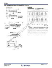 ISL23445WFRZ Datasheet Page 19