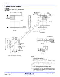 ISL23445WFRZ Datasheet Page 20