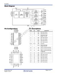 ISL23448WFRZ-T7A Datasheet Page 2