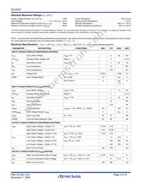 ISL24003IRZ-T7 Datasheet Page 2