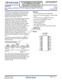 ISL24010IVZ-T Datasheet Cover