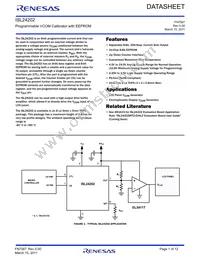 ISL24202IRTZ Datasheet Cover