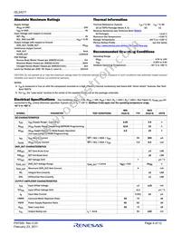 ISL24211IRTZ Datasheet Page 4