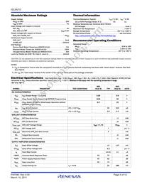 ISL24212IRTZ Datasheet Page 4