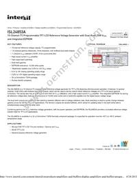 ISL24853AIRTZ Datasheet Cover