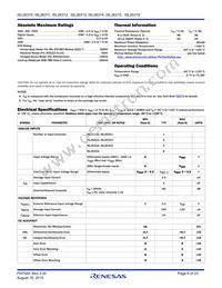 ISL26310FBZ-T7A Datasheet Page 6