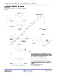 ISL26321FBZ Datasheet Page 22