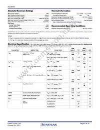 ISL28005FH50Z-T7 Datasheet Page 4