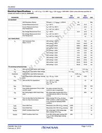 ISL28022FRZ-T7A Datasheet Page 7