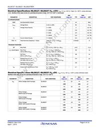 ISL28127FBZ-T7A Datasheet Page 8