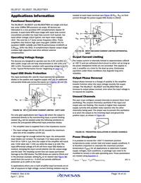 ISL28127FBZ-T7A Datasheet Page 19