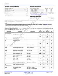 ISL28133FRUZ-T7 Datasheet Page 4