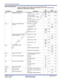 ISL28176FBZ Datasheet Page 4